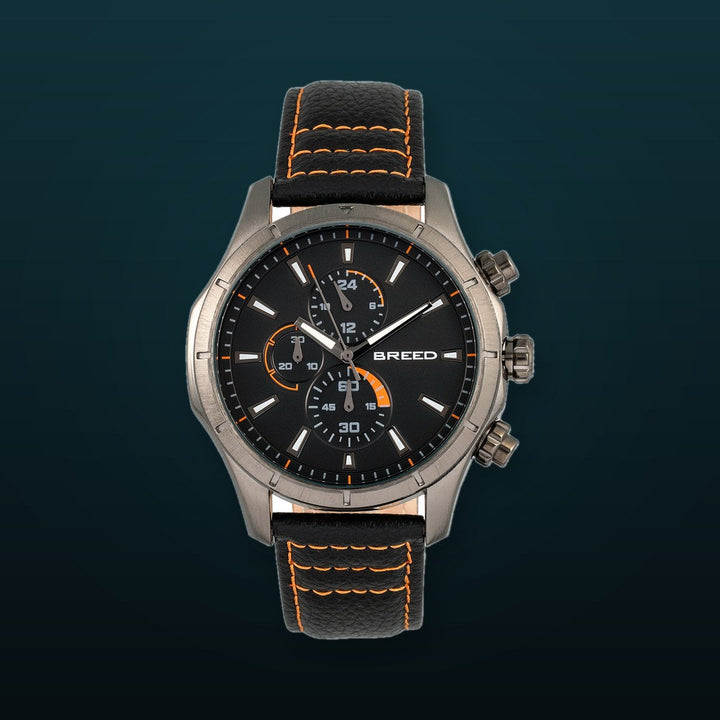 Lacroix Gunmetal/Orange | Charcoal Dial