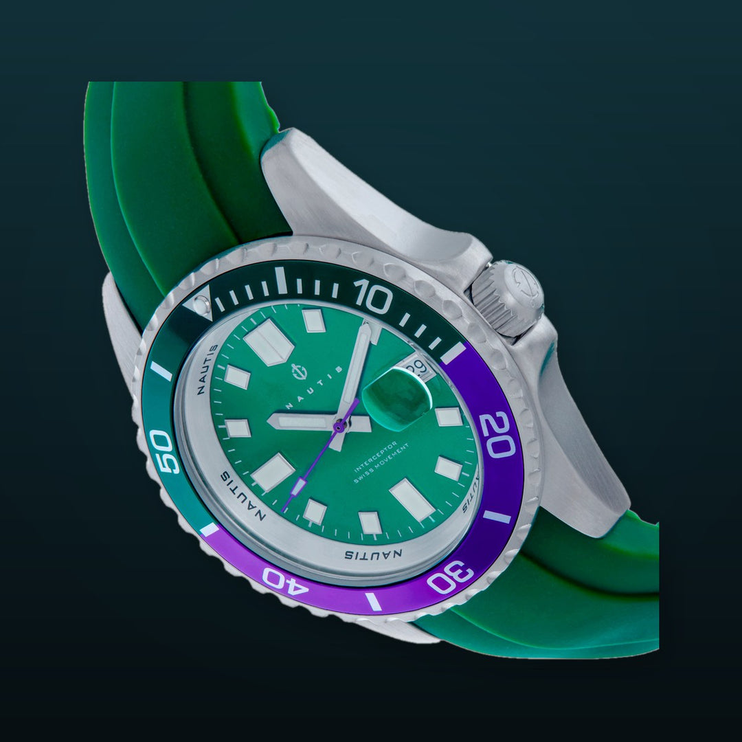 Interceptor Green | Green Dial