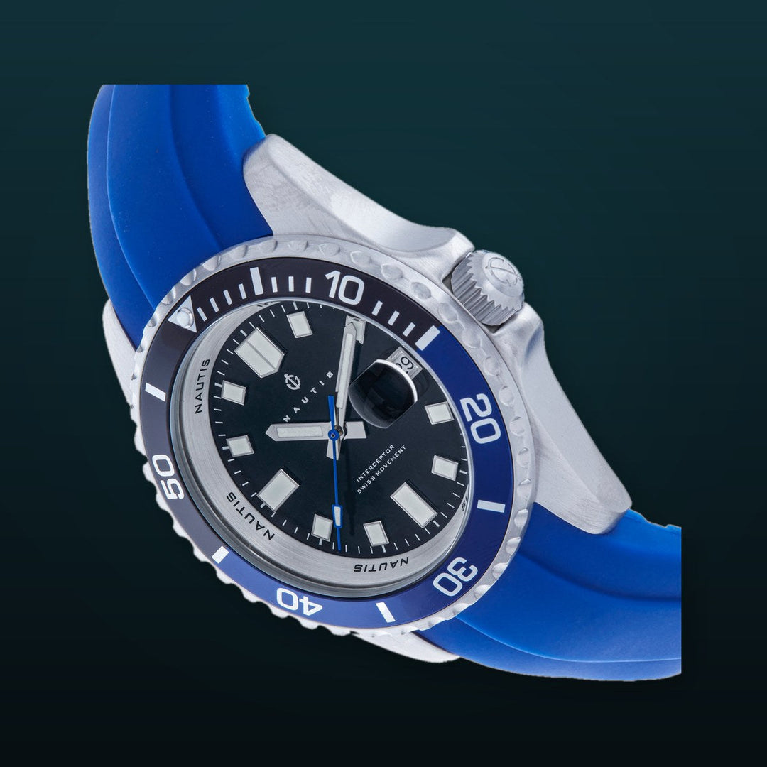 Interceptor Navy | Black Dial
