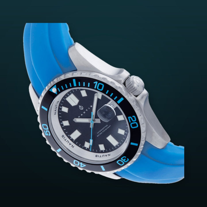 Interceptor Light Blue | Black Dial