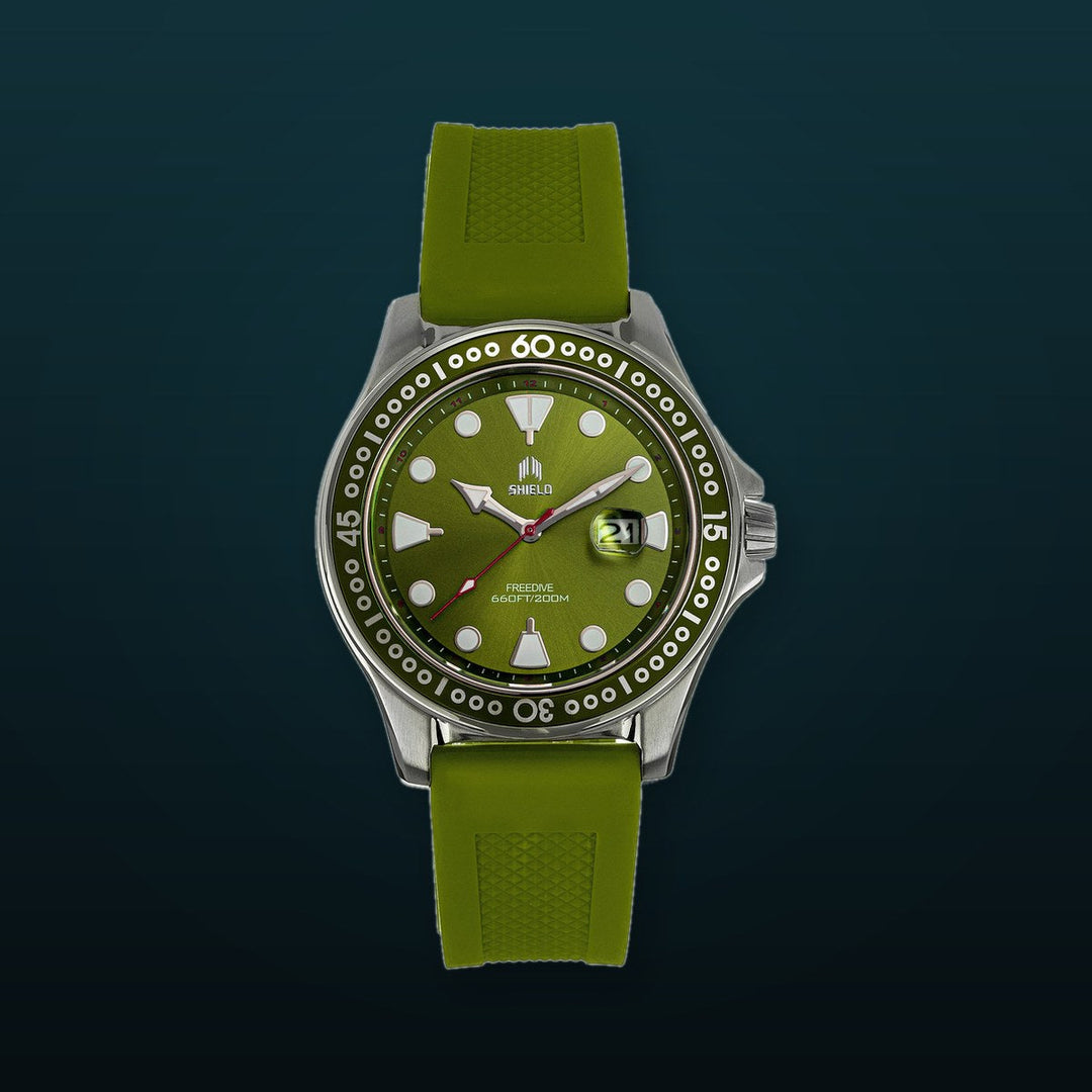 Freedive Green | Green Dial