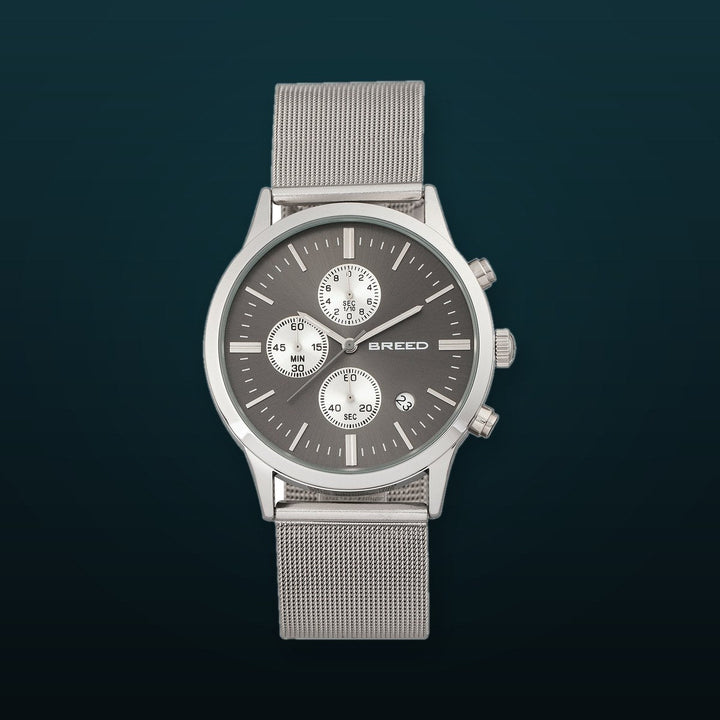 Espinosa Silver/Gunmetal | Gunmetal Dial