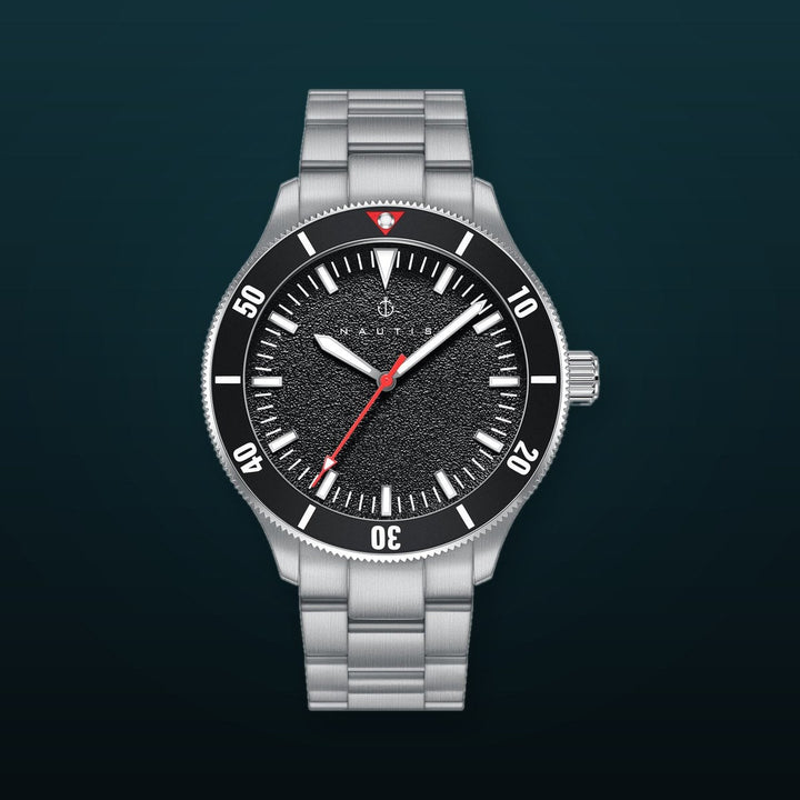 Deacon Silver/Black | Black Dial