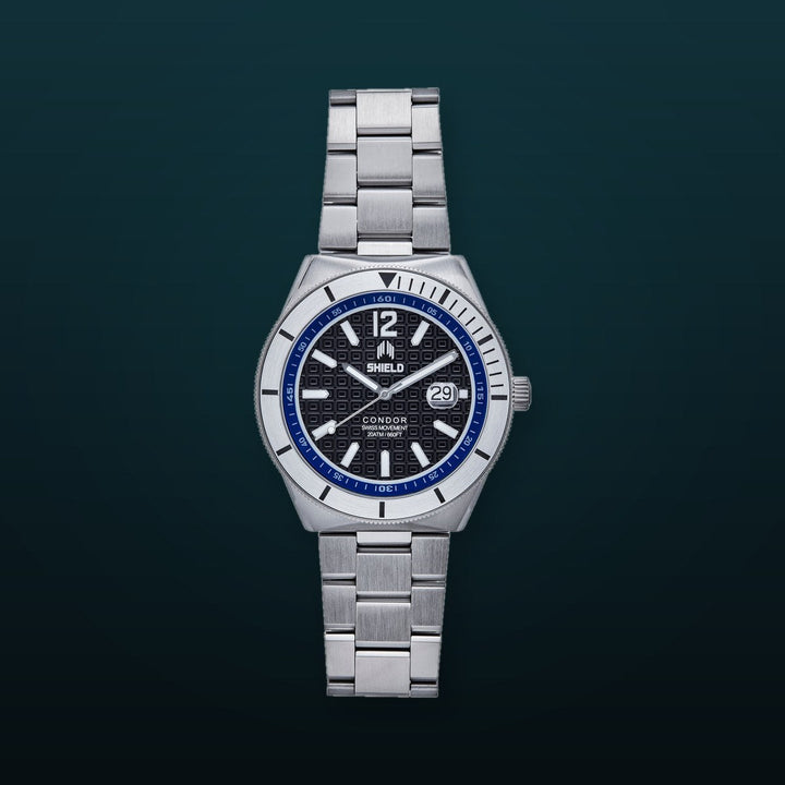Condor White | Black Dial
