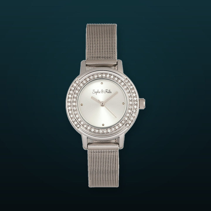 Cambridge w/ Swarovski Crystals Silver | Silver Dial