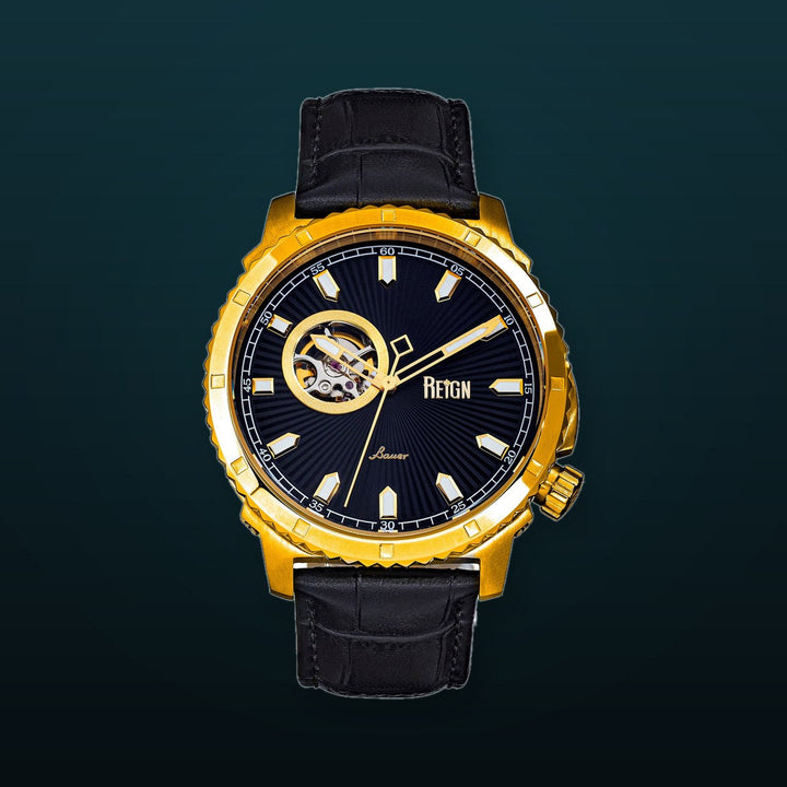 Bauer Gold/Black | Black Dial