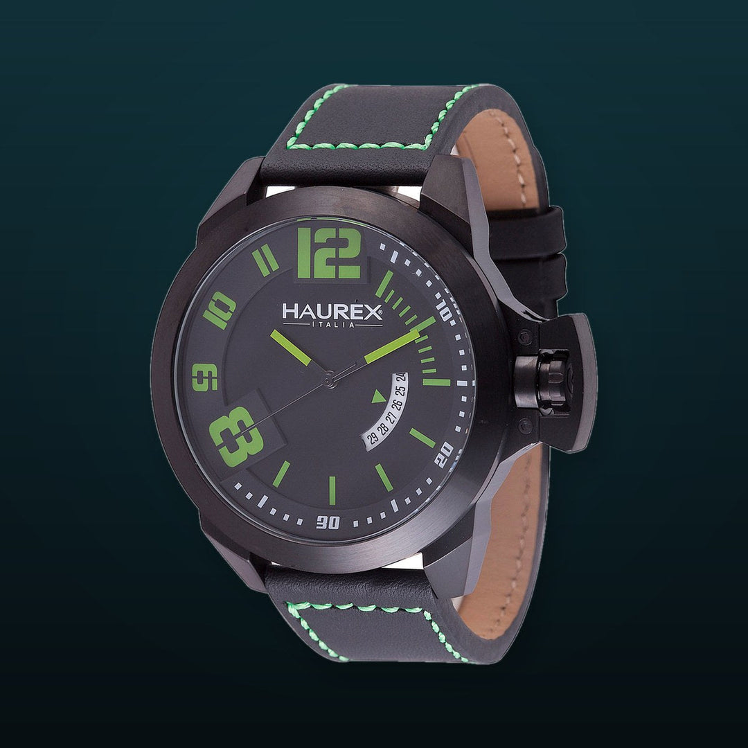 Storm Black-Black Green | Black Dial