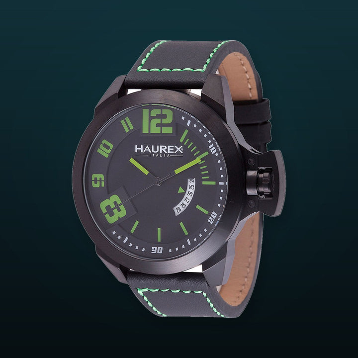 Storm Black-Black Green | Black Dial