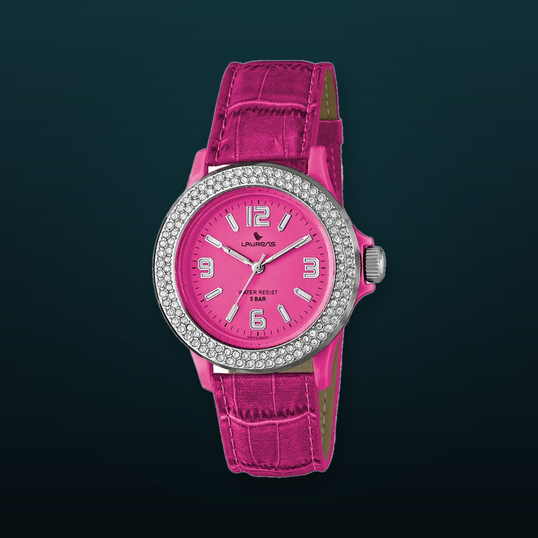 Quartz Pink, Pink Leather | Pink Dial