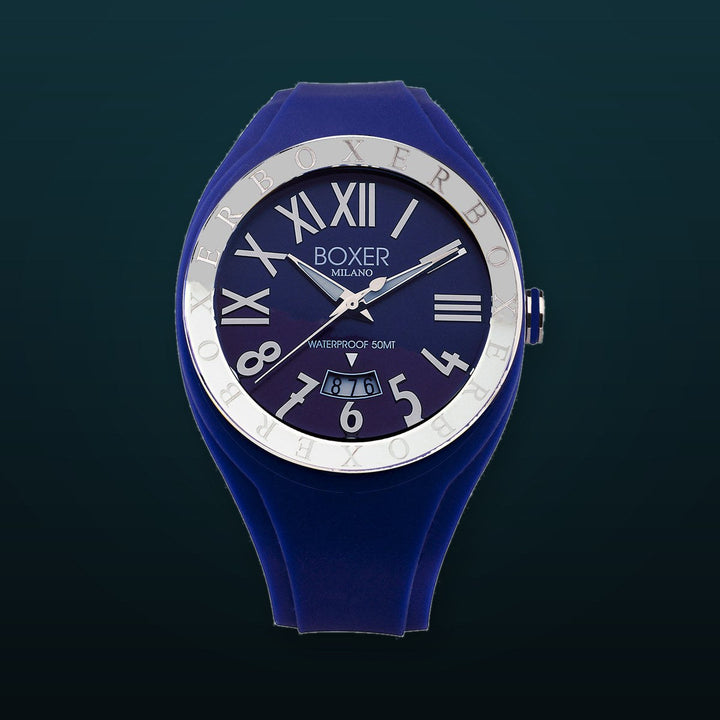 Quartz Date Blue-Blue | Blue Dial