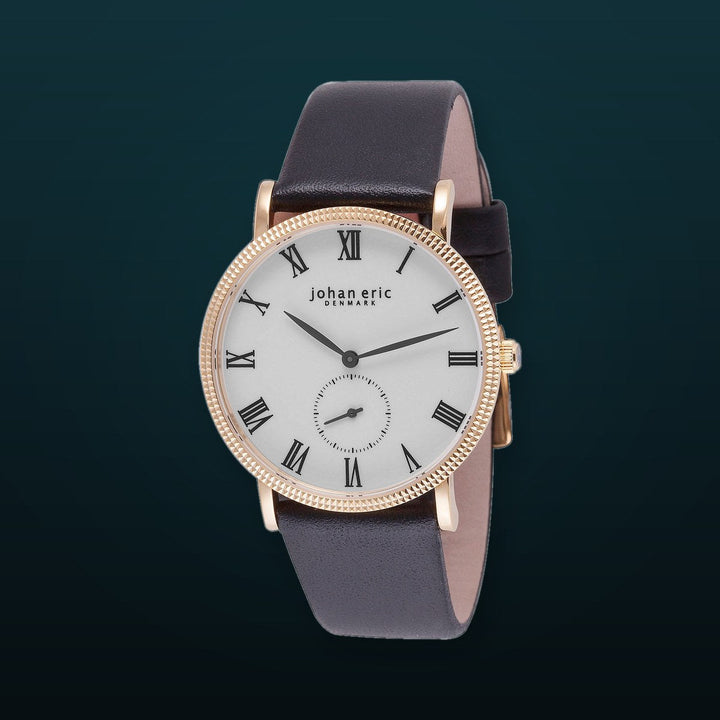 Holstebro White-Black RG | White Dial