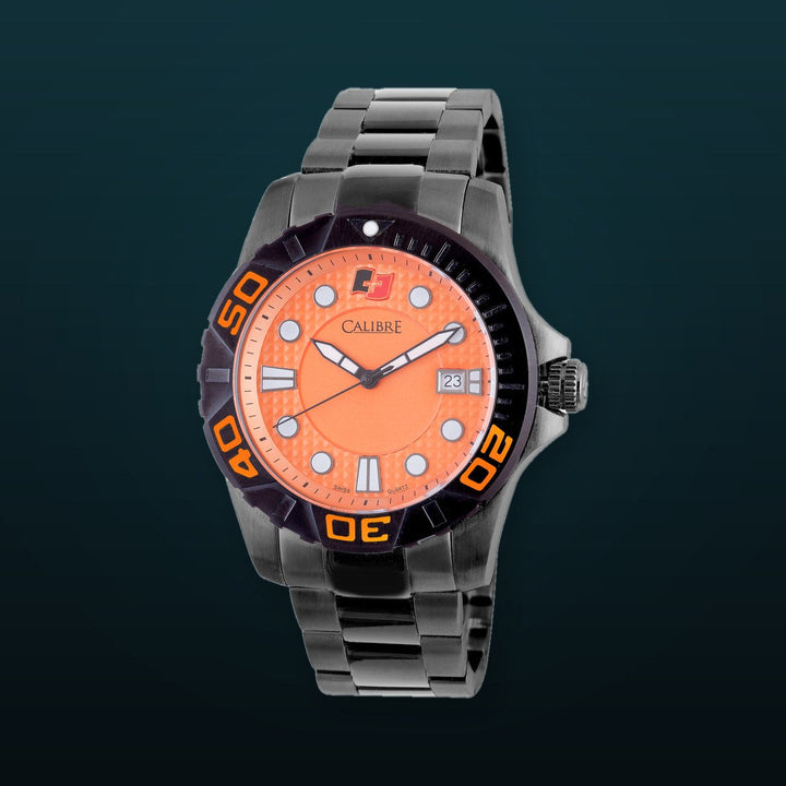 Akron Orange-Black | Orange Dial
