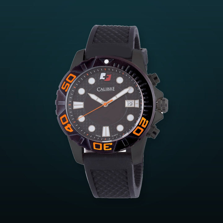 Akron Black-Black | Black Dial