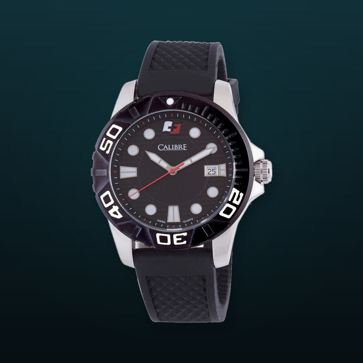 Akron Black-Black IP | Black Dial