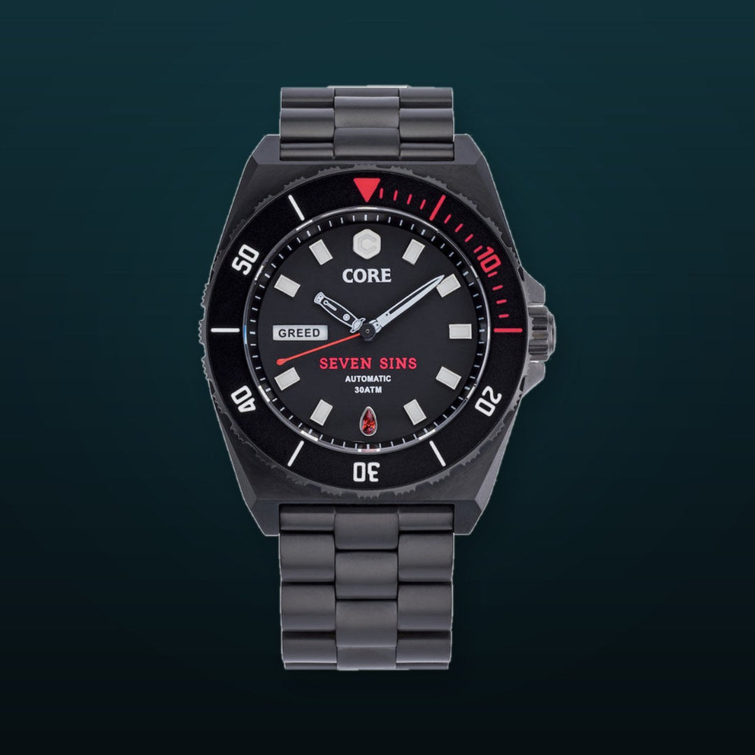 SEVEN SINS SEVEN SINS TITANIUM | Black Dial