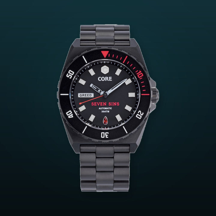SEVEN SINS SEVEN SINS TITANIUM | Black Dial