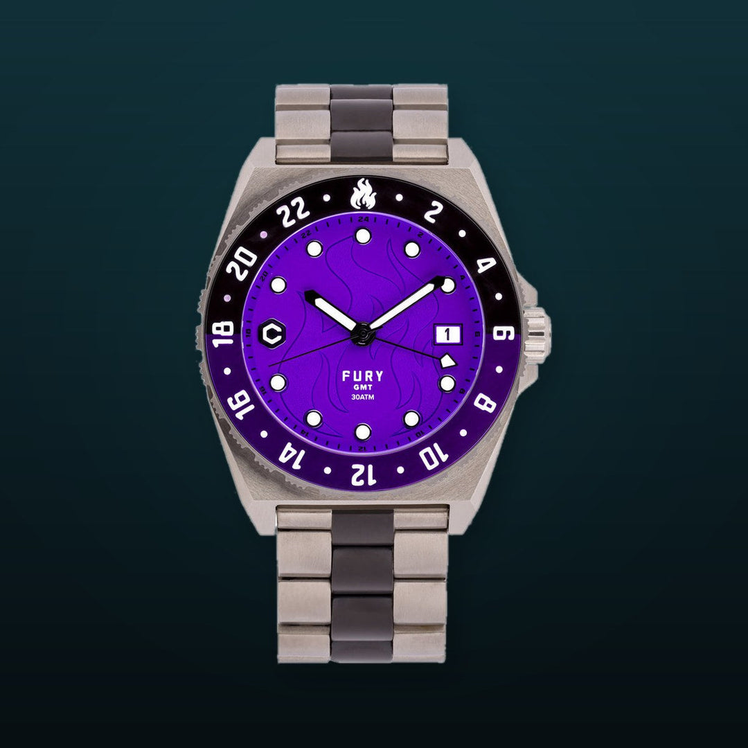Fury GMT DEEP PURPLE | Purple Dial
