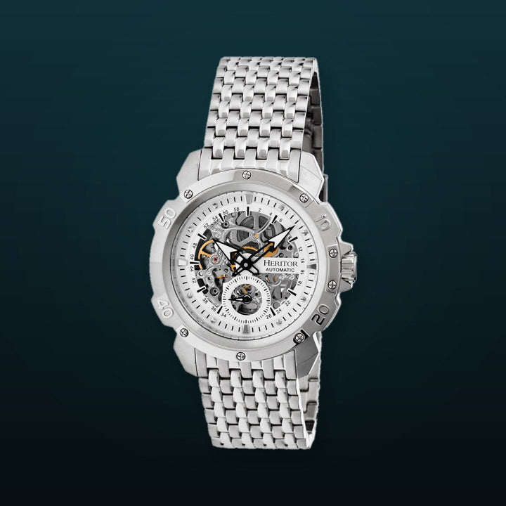 Conrad Stainless Steel Silver | White Dial