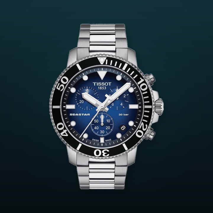 SEASTAR 1000 Blue / Stainless Steel Blue Dial