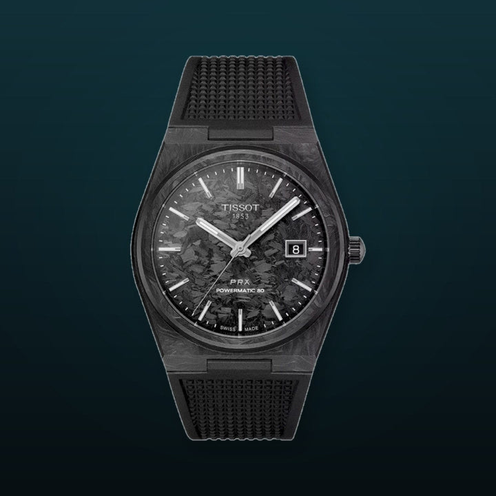PRX Powermatic 80 Carbon 40mm Carbon | Carbon Black Dial