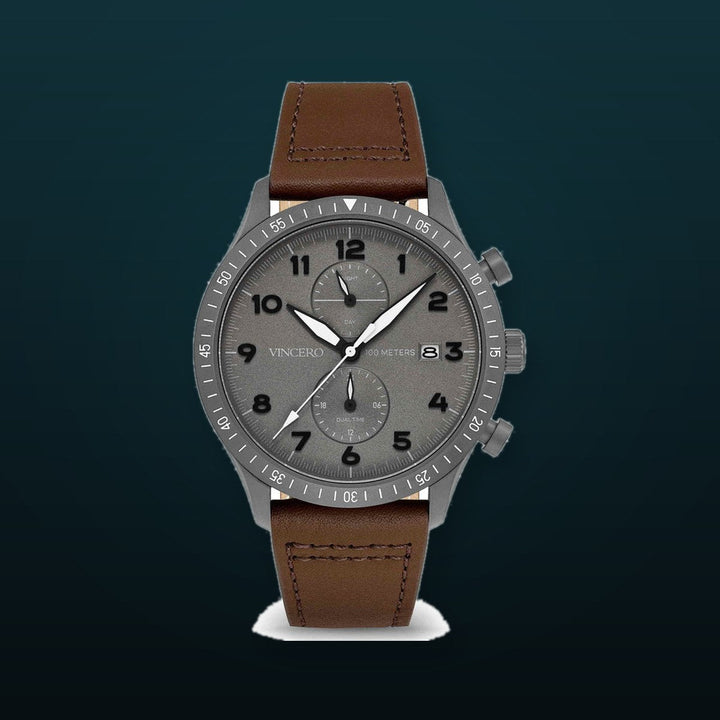 THE ALTITUDE - GUNMETAL/WALNUT | Gunmetal Dial