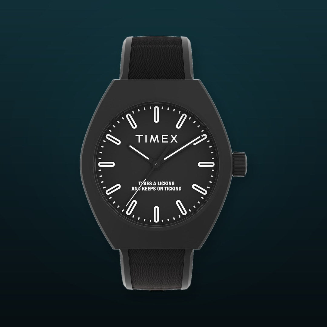 TREND Black / Polyurethane | Black Dial