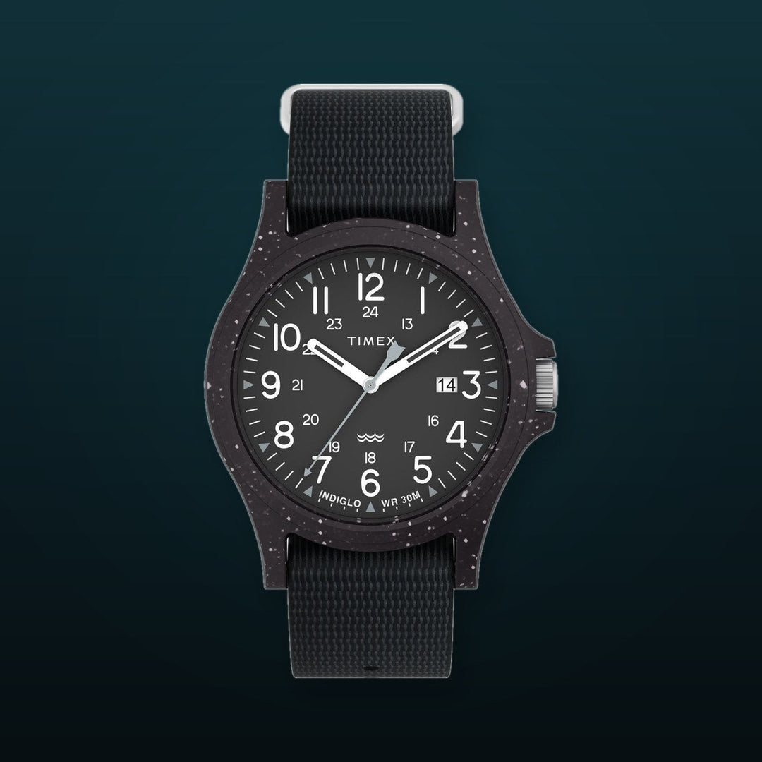 RECLAIM Black / Recycled Material | Black Dial