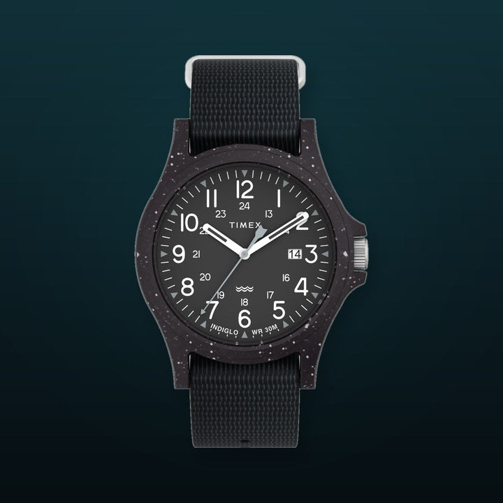 RECLAIM Black / Recycled Material | Black Dial