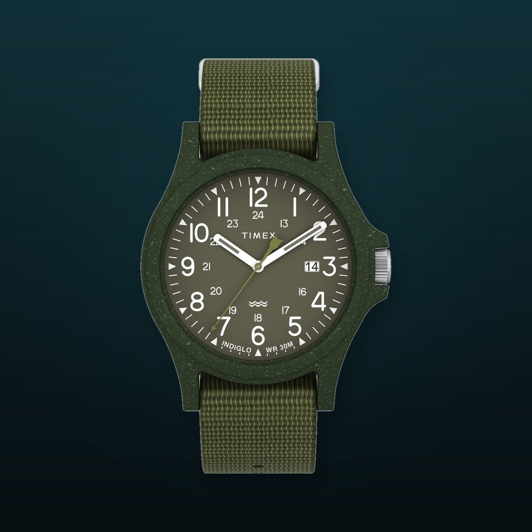MK1 Green / Recycled Material | Green Dial