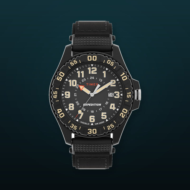 Expedition Black / Resin | Black Dial