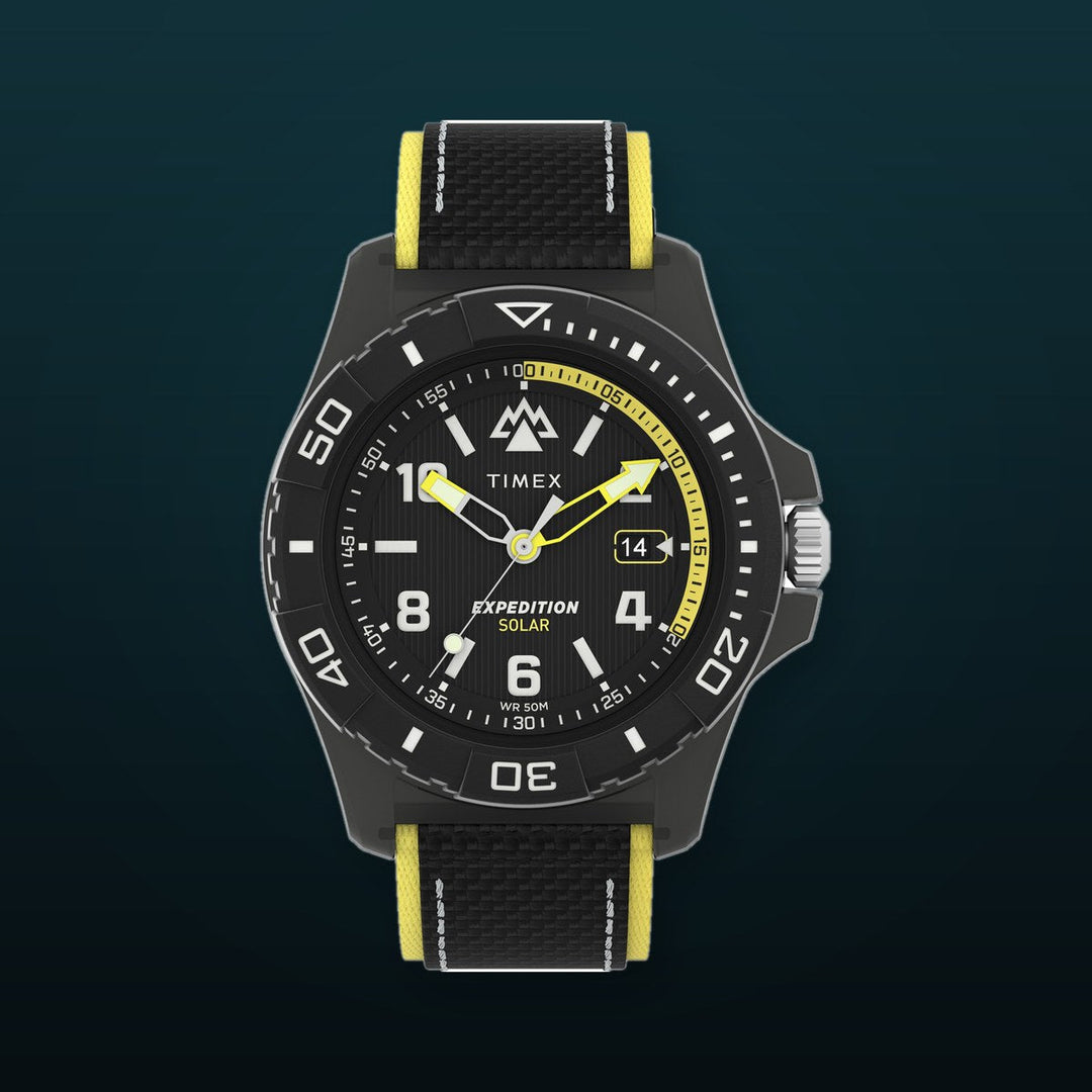 EXPEDITION NORTH Black / Recycle Material | Black Dial