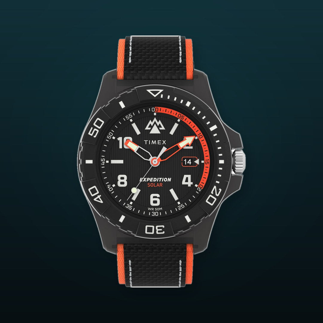 EXPEDITION NORTH Black / Recycle Material | Black Dial