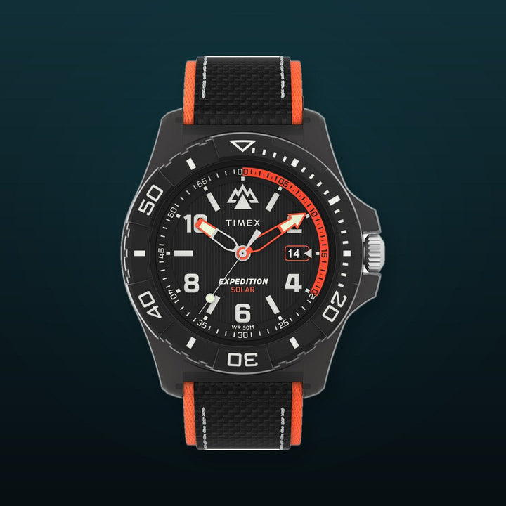 EXPEDITION NORTH Black / Recycle Material | Black Dial