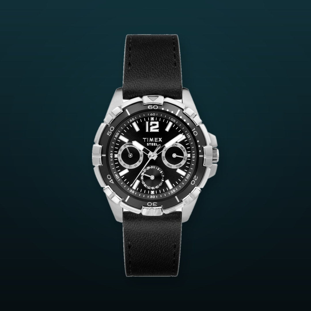Dress Black / Leather | Black Dial