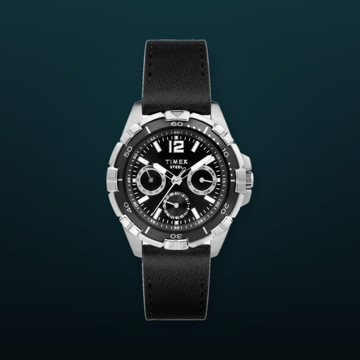 Dress Black / Leather | Black Dial