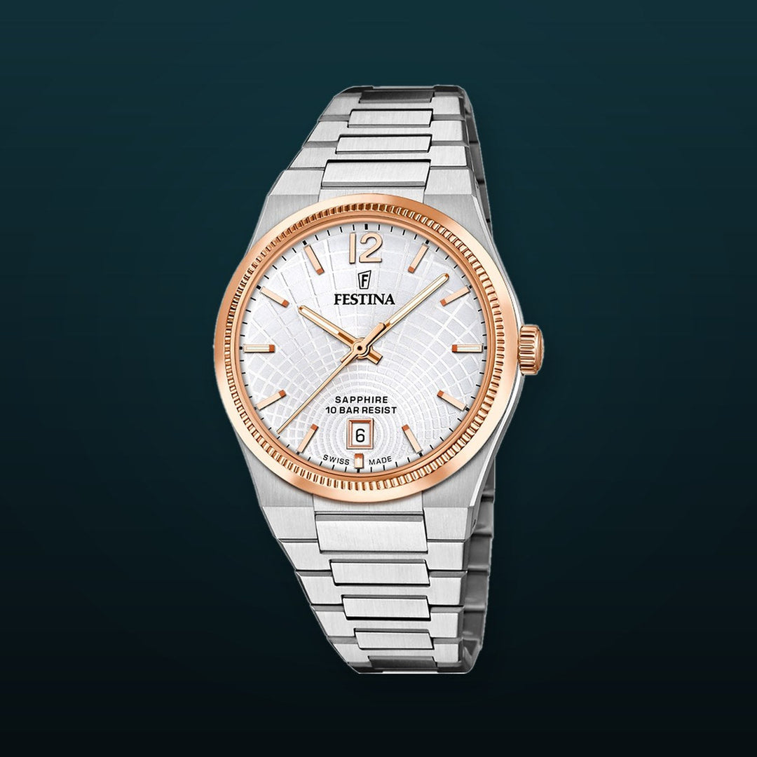 Rive Silver / Stainless Steel Silver Dial