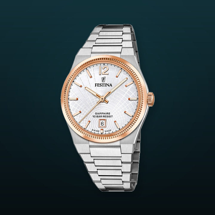 Rive Silver / Stainless Steel Silver Dial