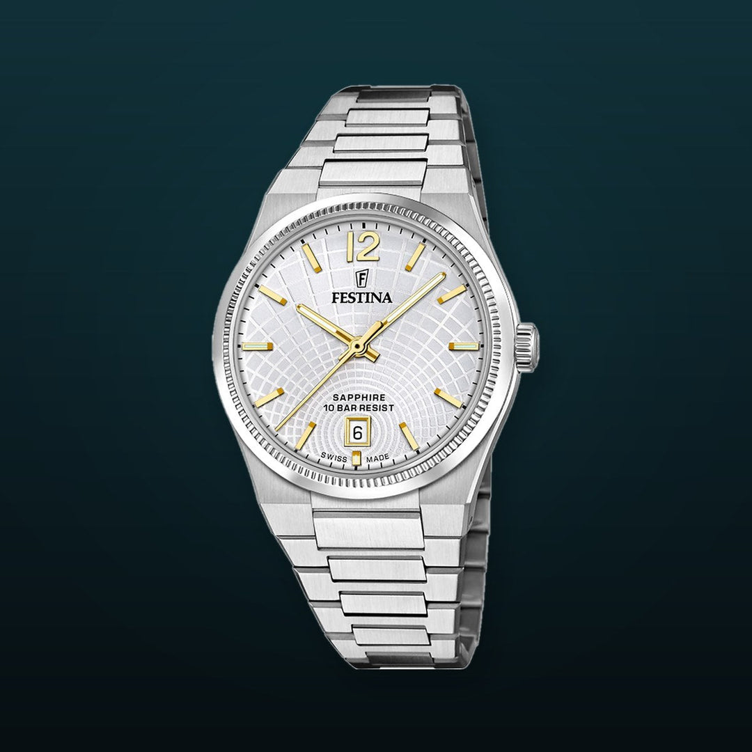 Rive Silver / Stainless steel Silver Dial