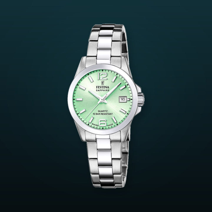 Classic Green / Stainless Steel | Green Dial