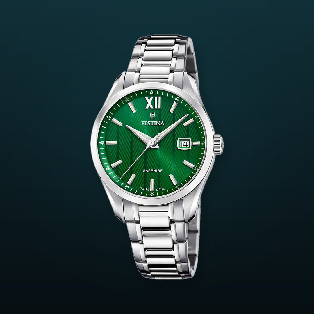 Classic Green / Stainless Steel Green Dial