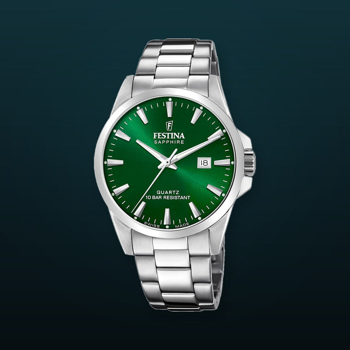 Classic Green / Stainless Steel Green Dial