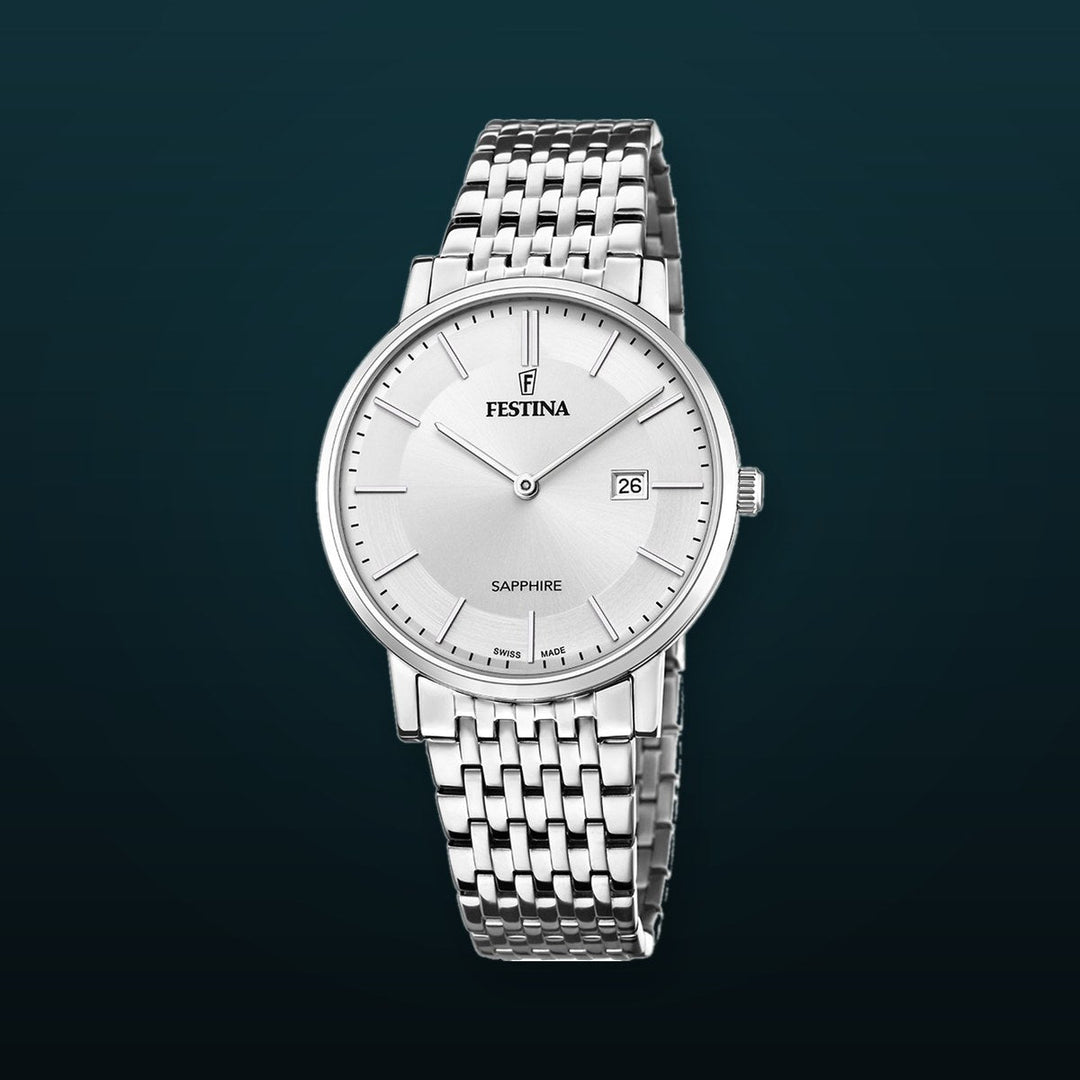 Classic Silver / Stainless Steel Silver Dial