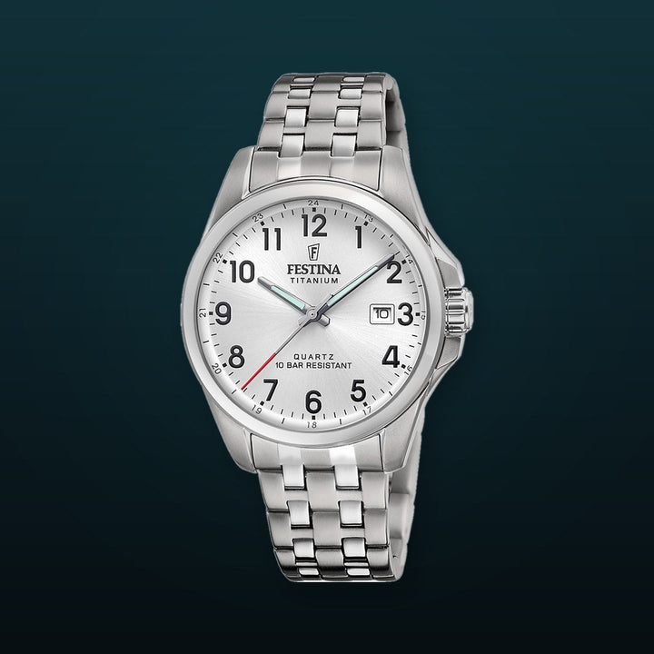 CALENDARIO TITANIUM Silver / Titanium Silver Dial