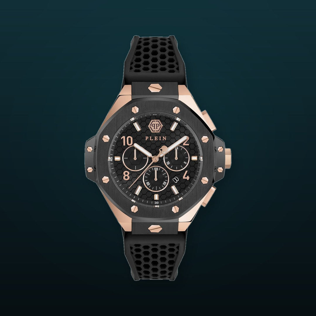 CHRONO ROYAL Black / Silicone Black Dial