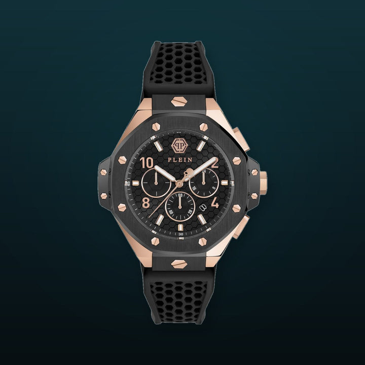 CHRONO ROYAL Black / Silicone Black Dial