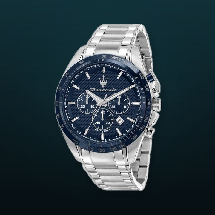 TRAGUARDO Blue / Stainless Steel Blue Dial