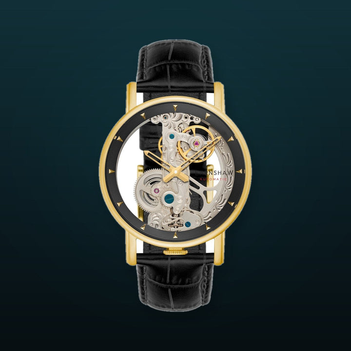 Fowler Bridge BLACK & GOLD Black Dial