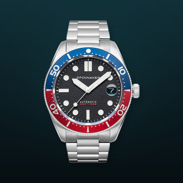 Croft Midsize Black / Stainless Steel | Black Dial