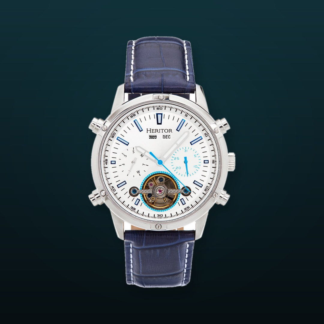 Wilhelm Blue | Silver Dial