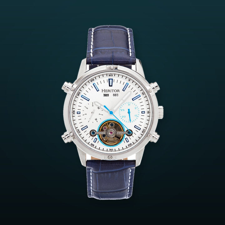 Wilhelm Blue | Silver Dial